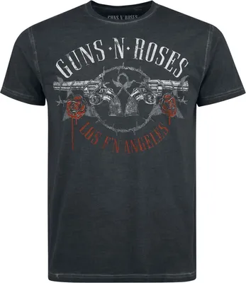 Produktbild von Guns N' Roses T-Shirt Herren Guns anthrazit Band-Merch, Bands 100% Baumwolle XL