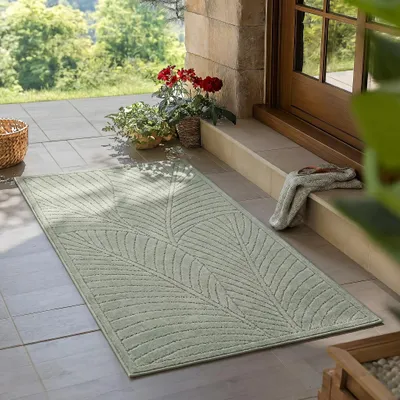 Obrázok produktu pre Carpetsale24 Vonkajší koberec, moderný dizajn v štýle boho, 3D efekt, odolný voči UV žiareniu, ideálny na terasu, do obývacej izby a kuchyne, rozmery 80 x 250 cm
