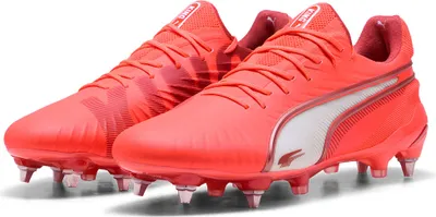 Produktbild von Puma King Ultimate Mxsg Fußballschuhe Orange EU 44 Orange EU 44