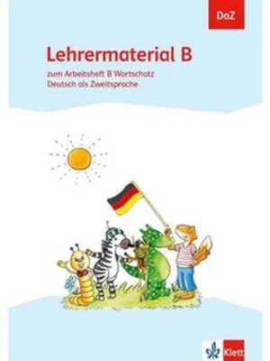 Produktbild von DaZ. Lehrermaterial B. zum Arbeitsheft Alphabetisierung. Deutsch als Zweitsprache