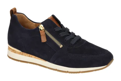 Produktbild von Gabor 83.411 Damenschuhe - Halbschuhe - Sneaker blau Freizeit NEU