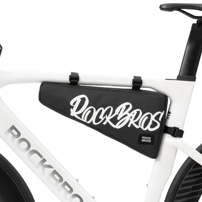 Produktbild von ROCKBROS Fahrrad Rahmentasche Fahrradtasche Oberrohrtasche für Rennrad Dreieckstasche 1,9L Schwarz