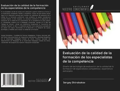 Produktbild von Evaluación de la calidad de la formación de los especialistas de la competencia