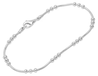 Obrázok produktu pre Náramok NKlaus, striebro 925, diamantovaná retiazka v tvare hada, dĺžka 19 cm