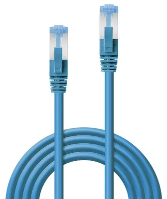 Image de Lindy 47154 LINDY Patchkabel Cat6A S/FTP PIMF LSZH blau 15m