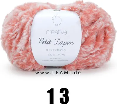 Produktbild von RICO Creative Petit Lapin Super chunky 13 Lachs
