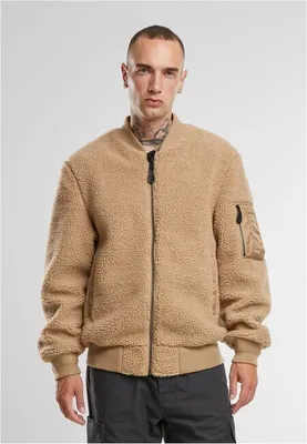 Obrázek produktu pro Bunda Brandit MA1 Sherpa Jacket camel - 3XL