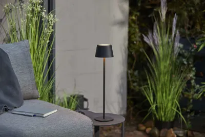 Produktbild von Northpoint 3in1 Flaschenleuchte 45cm RGB + warmweißes Licht schwarz