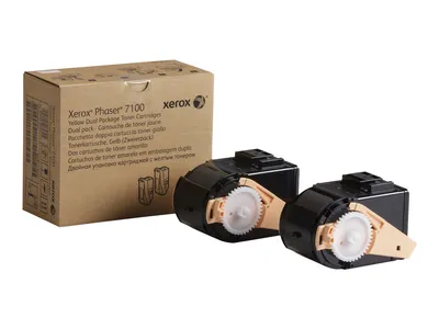 Produktbild von Toner/Yellow Dual Pack Yield 9k