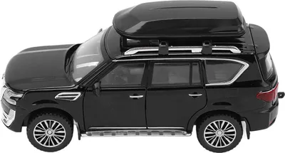Imagen del producto de Modelo de coche SUV a escala 1/32, fabricado en aleación, con mecanismo de retroceso, luces y sonido. Juguete para niños y niñas. Color:
