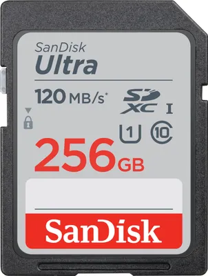 Produktbild von SanDisk Ultra® SDHC™ UHS-I Speicherkarte 256 GB