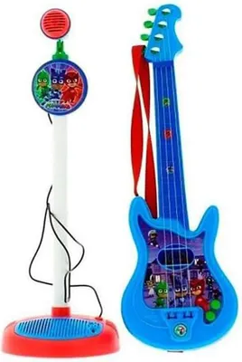Immagine prodotto di Chitarra per bambini PJ Masks microfono blu
