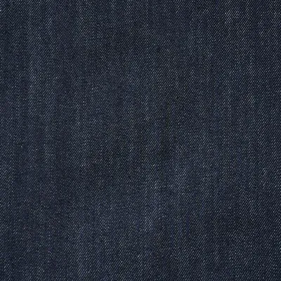 Produktbild von 9,0 oz dunkelblauer Raw Denim mit recycelter Baumwolle | 100 % Baumwolle | Jeansstoff Meterware per 0,5 m