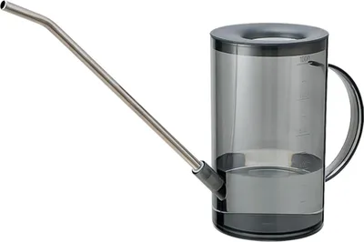 Produktbild von Gießkanne für Zimmerpflanzen - lange Auslauf - 1 Liter - grau