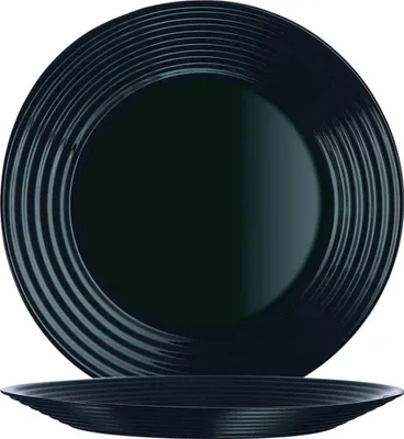 Produktbild von Harena Black Teller flach 19cm