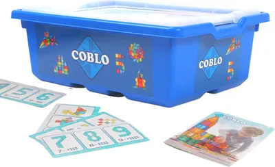 Produktbild von Coblo Spielzeug Magnetische Fliesen Classic Schachtel 200 Stück
