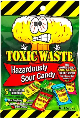 Produktbild von Toxic Waste Hazardously Sour Candy (12 x 57g)