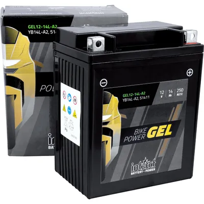 Produktbild von INTACT Bike Power-Batterie GEL YB14L-A2