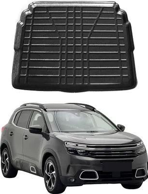 Image de Bac de coffre Bac de coffre pour Citroen C5 Aircross 2018-2025 Caoutchouc inférieur TPE