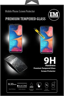Zdjęcie produktu dla cofi1453® Szkło ochronne 9H kompatybilne z ochraniaczem ekranu SAMSUNG GALAXY A20e (A202F) dopasowane szkło
