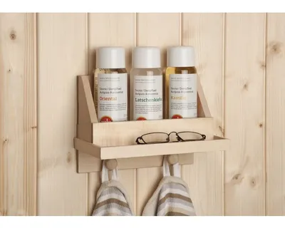 Obrázek produktu pro Set saunových koncentrátů Weka s regálem a 3 vůněmi po 250 ml