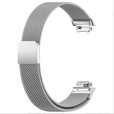 Immagine prodotto di Bracciale argentato compatibile con Fitbit Inspire 3 – Bracciale in stile milanese – Argento – CHPN