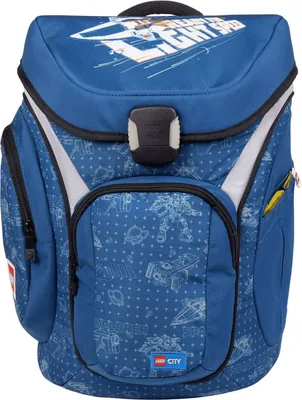 Produktbild von LEGO CITY Space Explorer Premium-Schultasche für Kinder