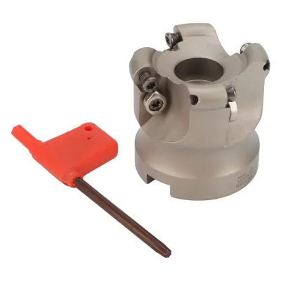Image de Tête de fraisage à surfacer,Tête de fraisage à surfacer 4 rainures,Outil de surfaçage CNC,Outil de tournage CNC