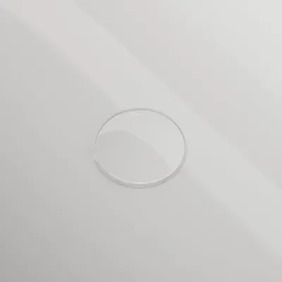 Imagen del producto de Kit de accesorios para desagüe y rebosadero, color blanco, con diseño oculto
