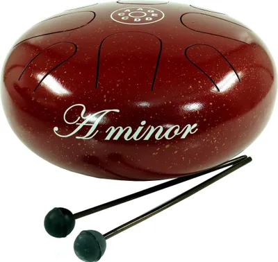 Produktbild von Steel Drum, Percussion Rhythmus Klang Instrumente, Braun, Farbe: Whine, 13*26*26 cm