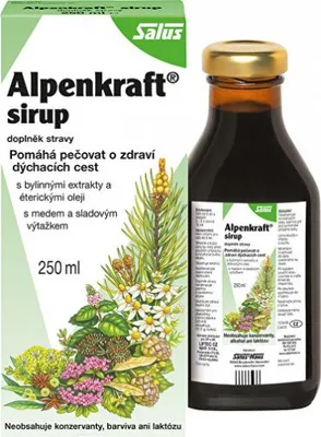 Zdjęcie produktu dla Syrop zioowy Salus Alpenkraft 250ml