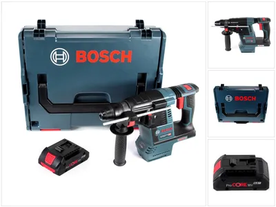 Produktbild von Bosch GBH 18V-26 Akku Bohrhammer 18V 2,6J SDS plus Brushless + 1x Akku 4,0Ah + L-Boxx - ohne Ladegerät