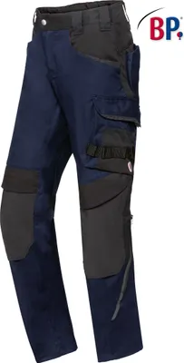 Produktbild von BP® Arbeitshose für Herren - nachtblau/schwarz - 58n