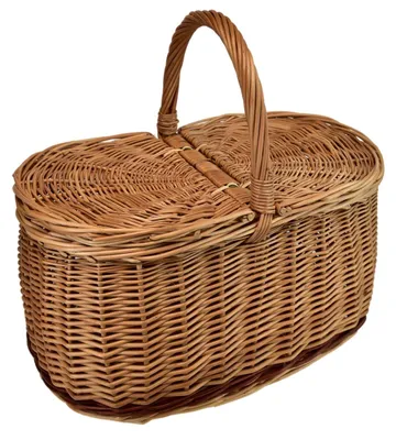 Produktbild von Picknickkorb Auto oval 45×28×26/42 cm