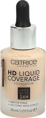 Produktbild von CATRICE HD Liquid Coverage, Tropfflasche, Flüssigkeit, Universal, Mattierend, Alle Hauttöne, Beige