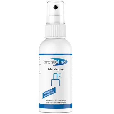 Produktbild von Prontolind Mundspray - optimale Pflege für alle Oralpiercings 75ml