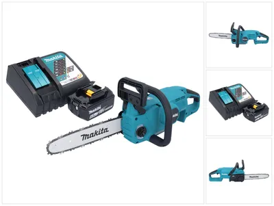 Produktbild von Makita DUC 307 RG1X2 Akku Kettensäge 18 V 30 cm 7,7 m/s Brushless + 1x Akku 6,0 Ah + Ladegerät