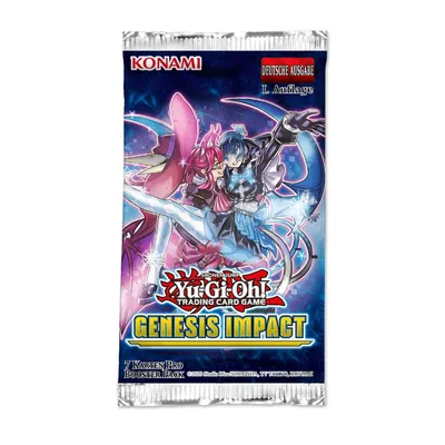 Produktbild von Yu-Gi-Oh! Genesis Impact Booster Pack DE