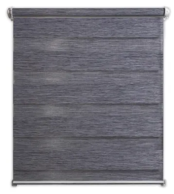 Produktbild von Deco4Me Doppelrollo 40x160cm anthrazit