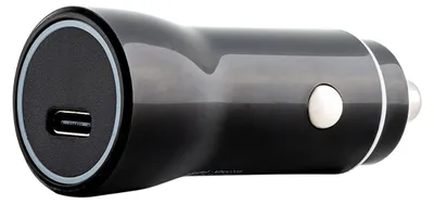 Produktbild von ER POWER 20W USB-C PD Autoladegerät - schwarz