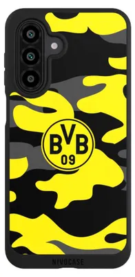 Produktbild von NIVOCASE Handyhülle für Samsung Galaxy A17 5G  Hülle NIVOpure Case Schwarz BVB Borussia Dortmund Fanartikel