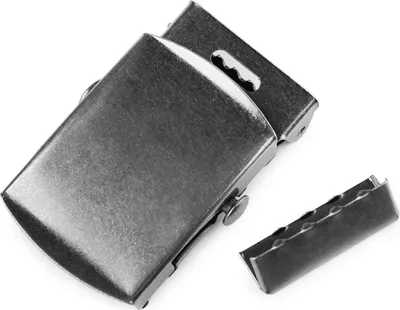 Produktbild von 1 Gürtelschnalle aus Metall mit Endstück Koppelschließe Bandgürtel Variantenwahl