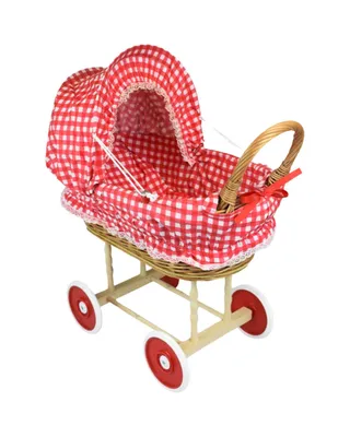 Produktbild von Puppenwagen aus Weide würfel