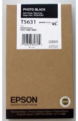 Productafbeelding van Epson Stylus Pro 7800/9800 inktcartridge (220 ml), fotozwart