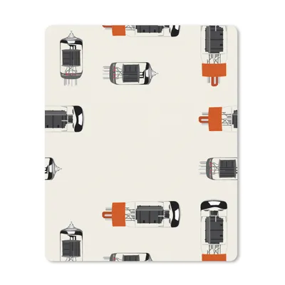 Produktbild von MuchoWow® Mauspad Mousepad Vintage - Lampe - Muster 30x40 cm - Mousepads - Maus Mat - Pad - Mausunterlage - Mausmatten