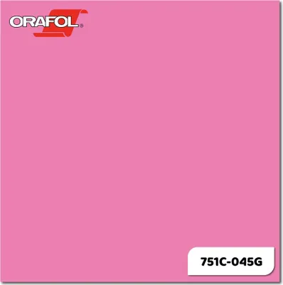 Produktbild von Plotterfolie ORACAL 751C-045G Hellrosa glänzend 31,5 x 20 cm