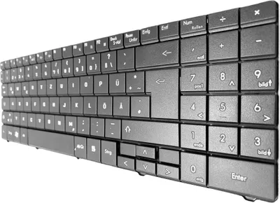 Produktbild von DEUTSCHE - Tastatur / Schwarz für Packard Bell EasyNote ML61-B-003