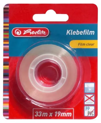 Produktbild von Herlitz 10509669, Transparent, 1 Stück(e), 33 m, 1,9 cm