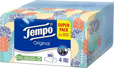 Produktbild von Tempo Taschentücher Duo-Box 2 x100 Tücher