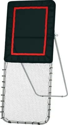 Obrázek produktu pro Skládací odrazová síť pro lakros na dvorku - 90 x 240 cm Velká volejbalová odrazová síť - Tréninková síť pro baseball a softball s nastavitelným úhlem, nácvik střelby.